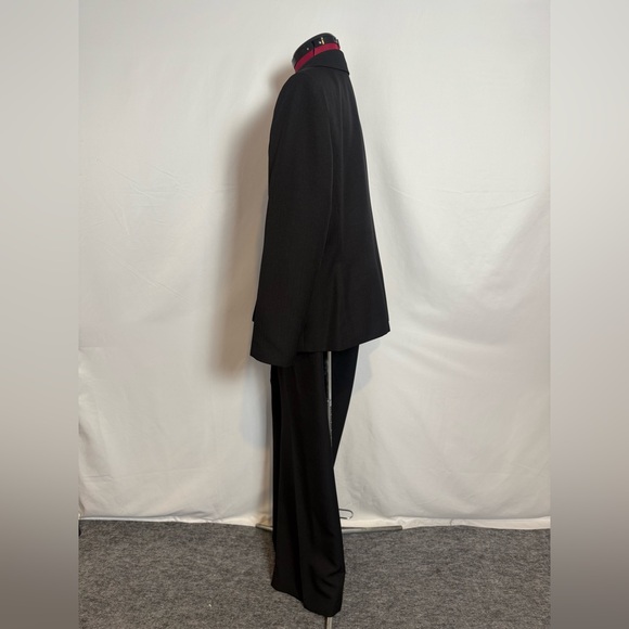 Evan Picone Pantsuit Woman's Size14 Black 2-Piece Set Blazer & Pants - Picture 4 of 14